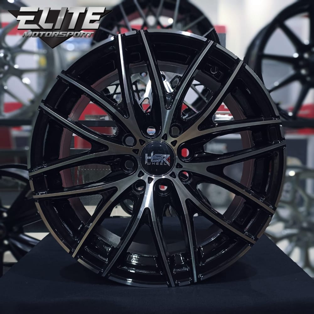 Velg HSR Naples Ring 15 Lebar 7 Lubang 4 Velg Mobil Sirion Agya Mazda