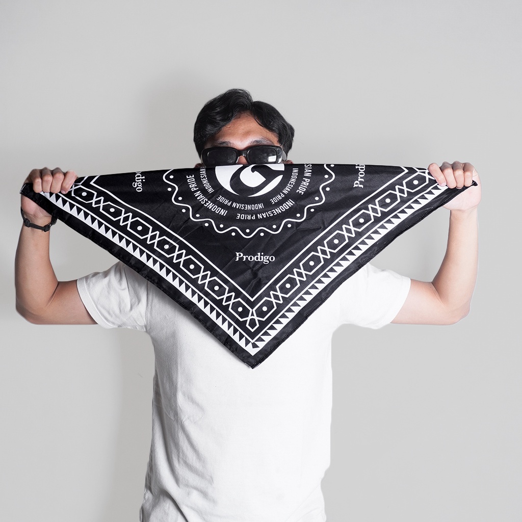 Jual Prodigo Slayer Bandana Ulos Motif 6 Paisley Scarf Syal Ikat Kepala Masker Penutup 