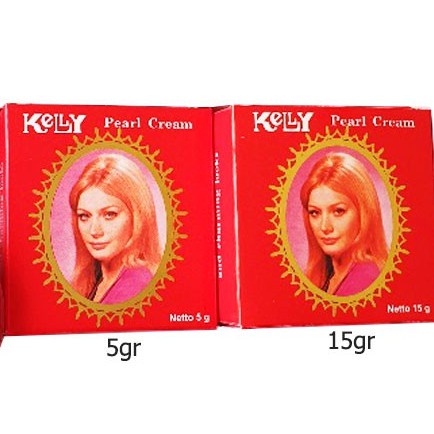 Kelly Pearl Cream - Krim Wajah Kely Keli Mutiara