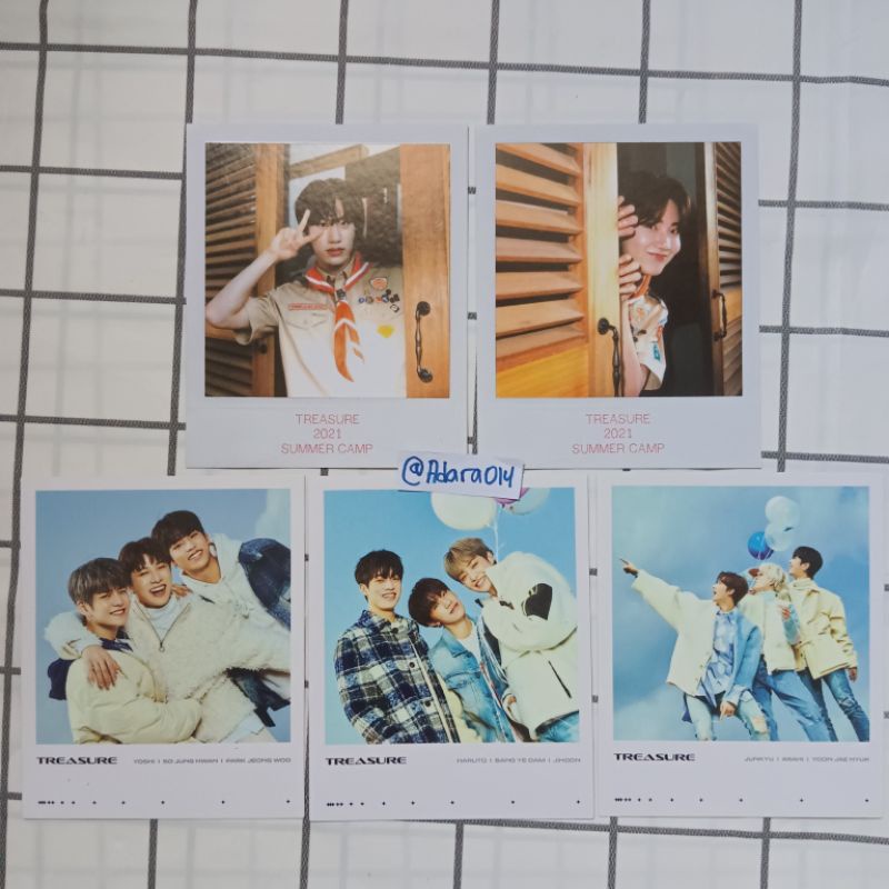 [READY] POLAROID OFFICIAL TREASURE MD SUMCAMP FULL ALBUM MY TREASURE