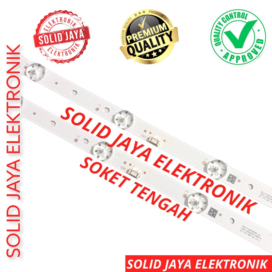 BACKLIGHT TV LED TOSHIBA 32 INC 32L2800 32L3750 32L2800VJ 32L3750VJ VJ LAMPU BL 32L 7K 3V 7LED 7 KANCING 3 VOLT TOSHIBA 32INCH 32IN 32INC 32 INCH IN