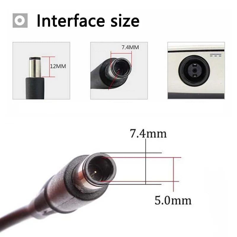 Adaptor Laptop Hp Compaq 2210B 2510P 2170P 2530P 2540P 2560P Charger Hp 19V 4.74A 90W