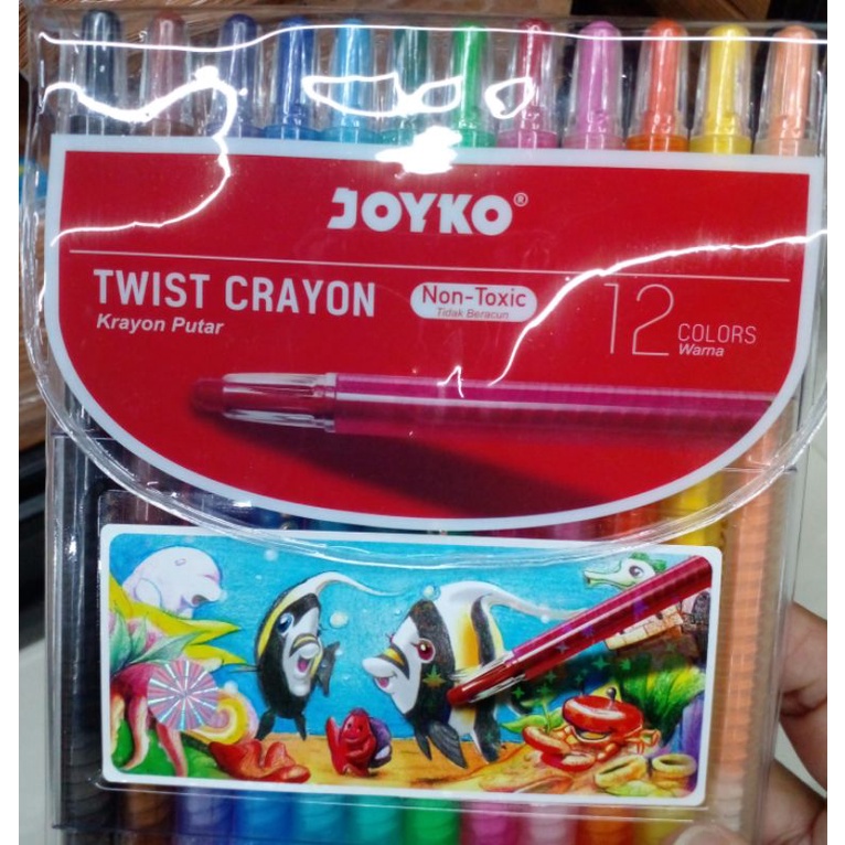 

Krayon Putar / Twist Crayon merk Joyko