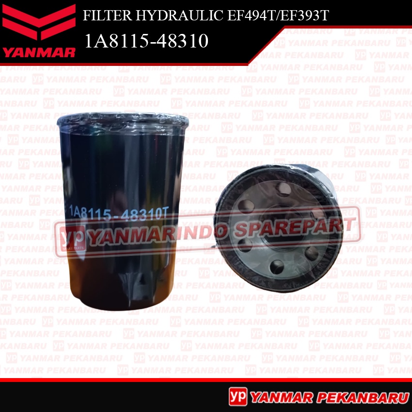 EF494T EF393T FILTER HYDRAULIC HYDROLIC YANMAR 1A8115-48310 ORIGINAL ASLI