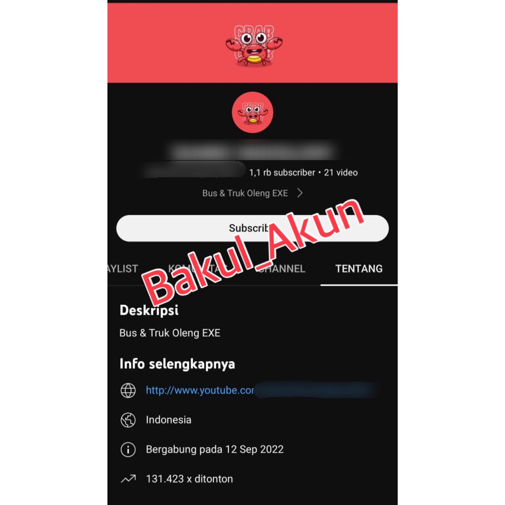 akun youtube belum monet akunyoutube tua lawas paket monetisasi 1000 subscriber jual channel premium