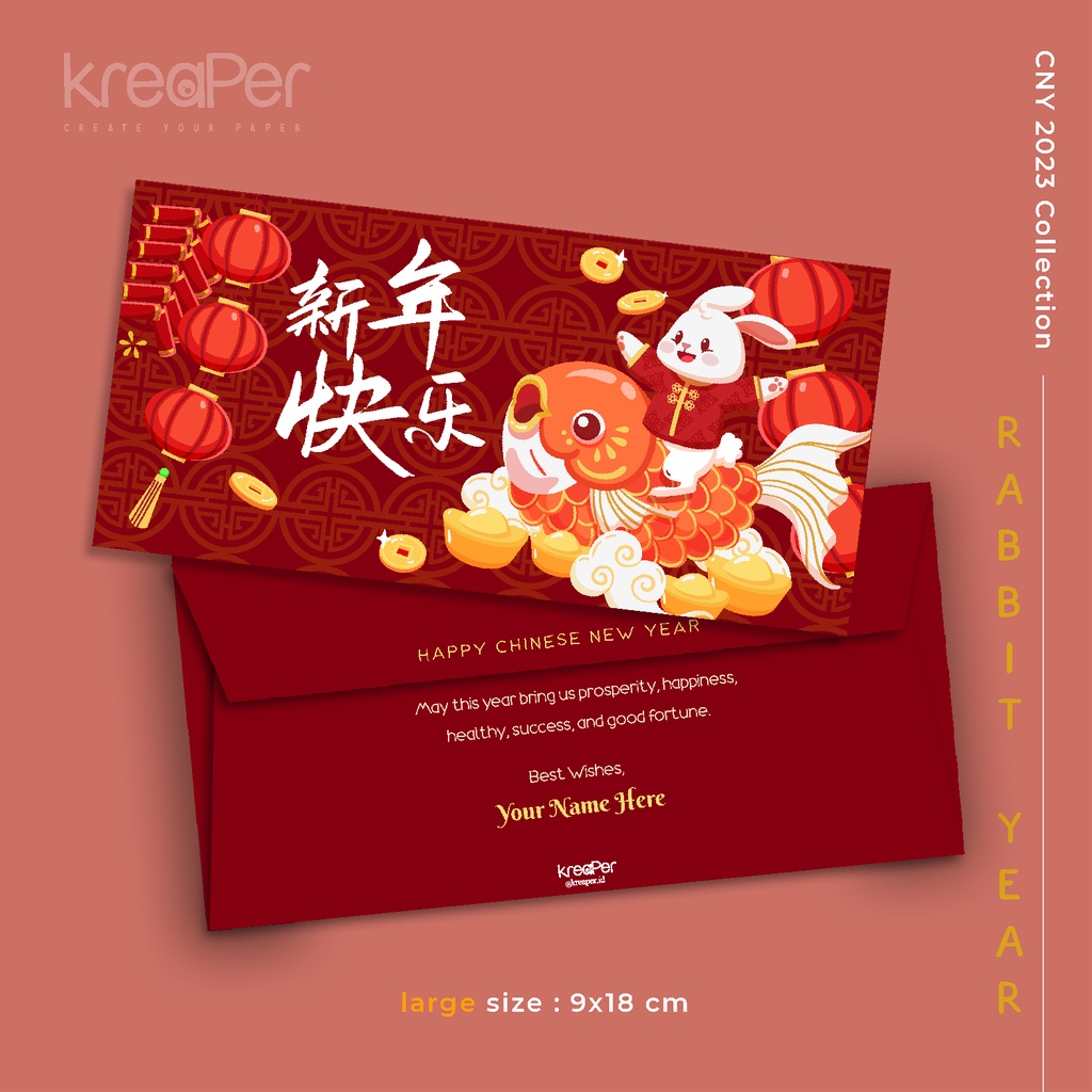 

AMPLOP ANGPAO IMLEK CNY 2023 PREMIUM MURAH Kode: RABBIT-16