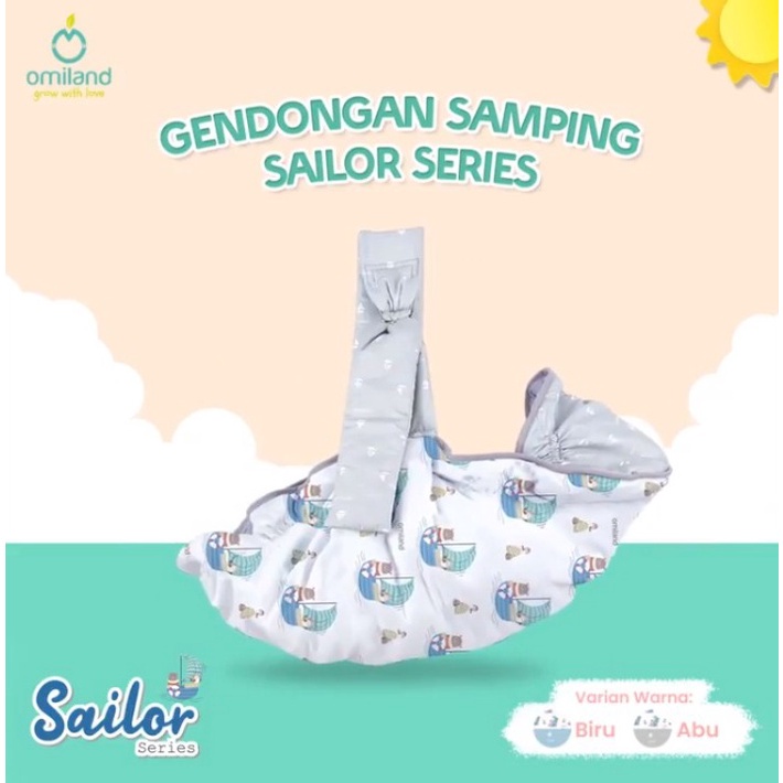 Omiland gendongan samping sailor series OB17161/OB17162