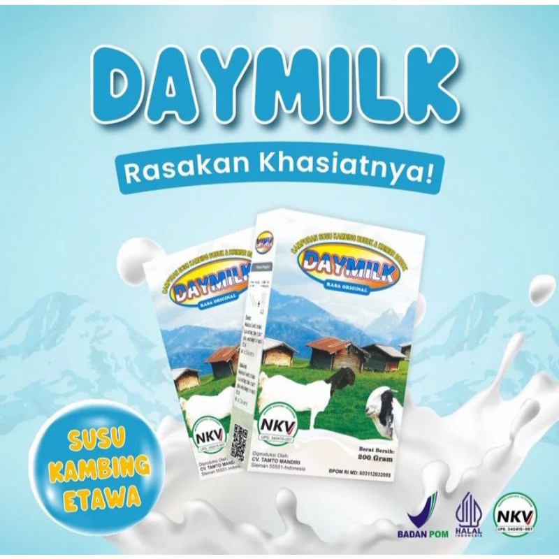 

DAYMILK SUSU KAMBING ETAWA