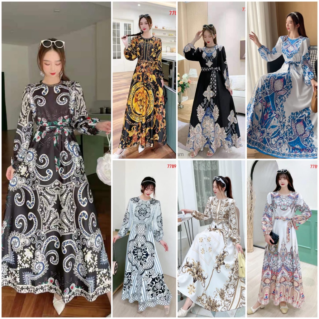 SJM GAMIS IMPORT BANGKOK BKK SATIN SILK PREMIUM BIG SALE