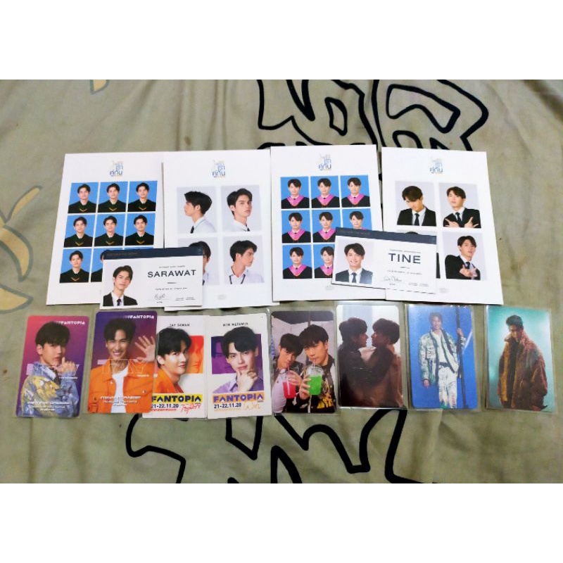 OFFICIAL GMMTV PHOTOCARD POSTCARD PC BRIGHTWIN TAYNEW OHMNANON  2GETHER THE MOVIE SHOOTING STAR ONVE