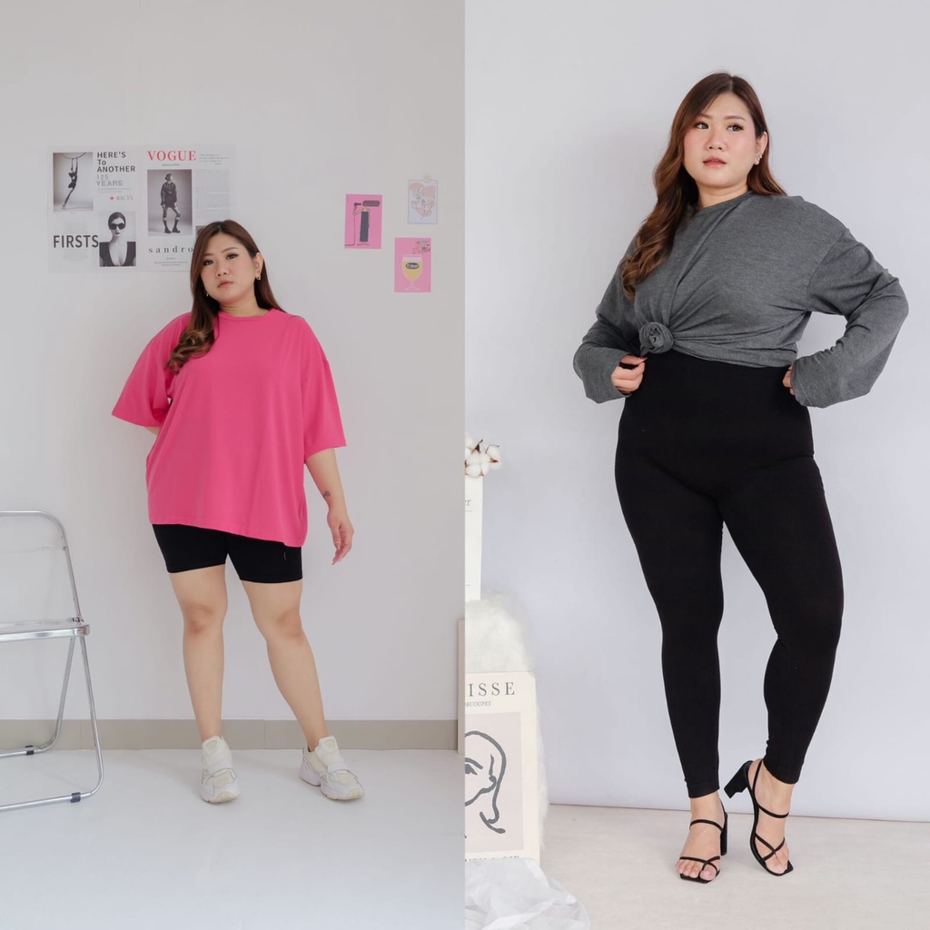 BIGWELL LEGGIING POLOS - CELANA LEGGING PANJANG WANITA - CELANA LEGGING WANITA BIGSIZE