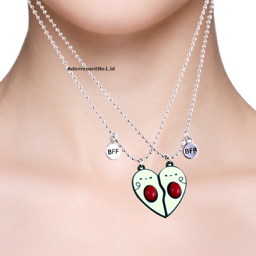 [AdornmentNo1] Kalung Anak Sepasang Alpukat Kalung Besi attract good friend BFF Nec [ID]