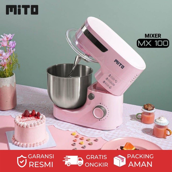 Mitochiba Stand Mixer 5L Pink MX 100
