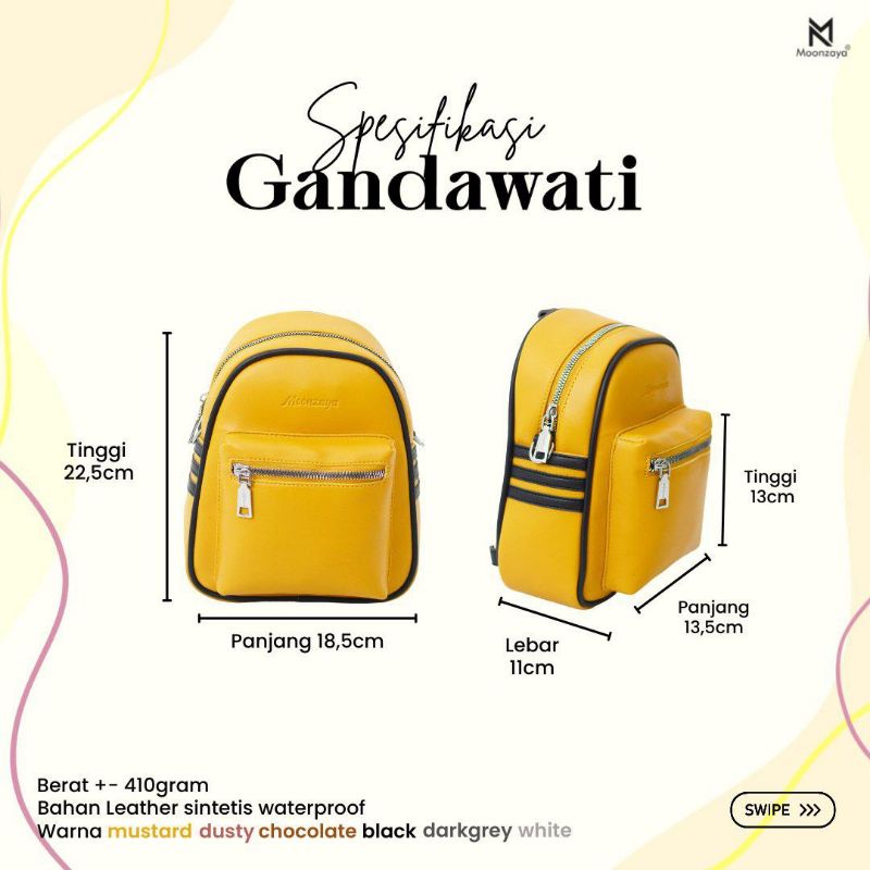 [Puby] TAS GANDAWATI BY MOONZAYA | TAS GENDONG MINI