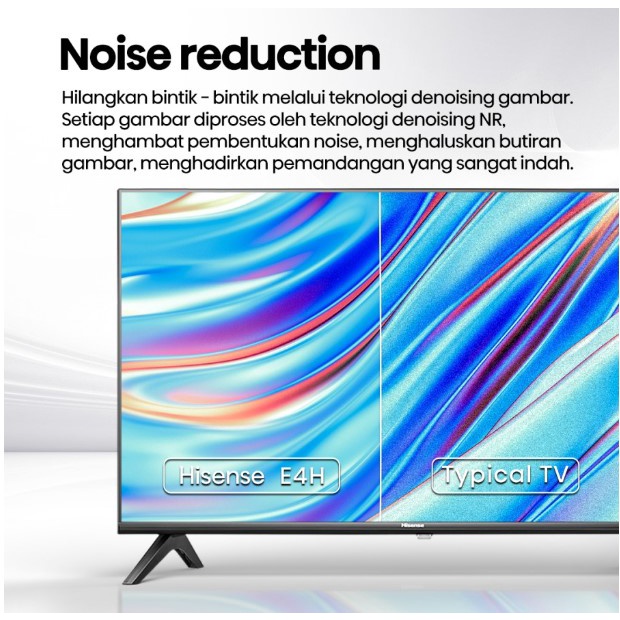 Hisense LED Smart TV 40&quot; Full HD FHD 40E4H Bezelless Digital DVBT2