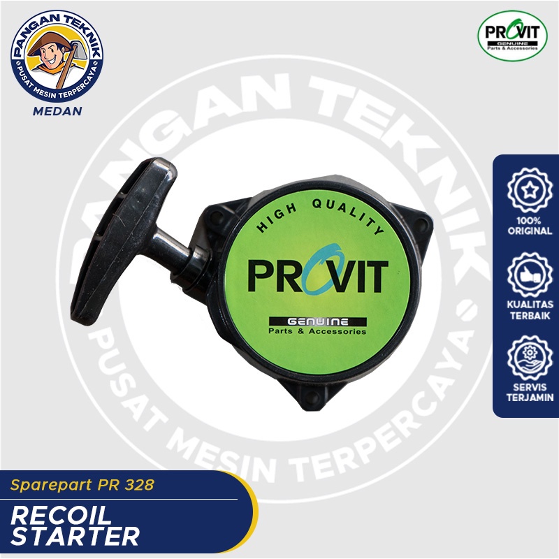 Recoil Starter BG 328 Potong Rumput Provit | SPAREPART MESIN POTONG RUMPUT 2 TAK