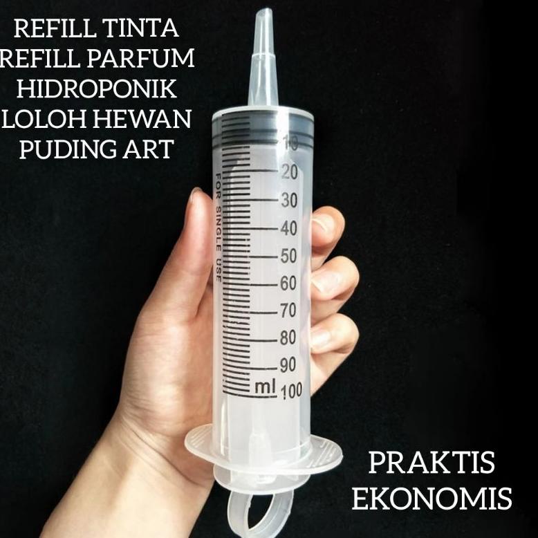 SUNTIKAN BESAR 100ML SPET LOLOHAN BURUNG LOVEBIRD MACAW KENARI SYRINGE SPUIT 100ML