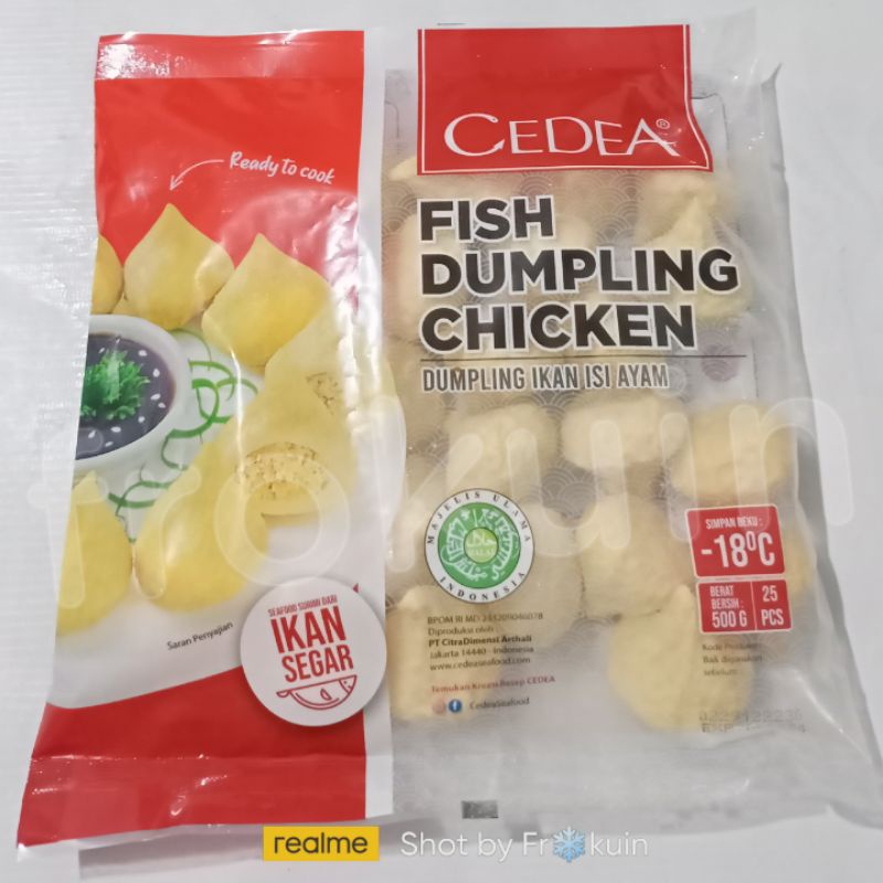 

Cedea Fish Dumpling Chicken 500gr - Frozen Food Murah