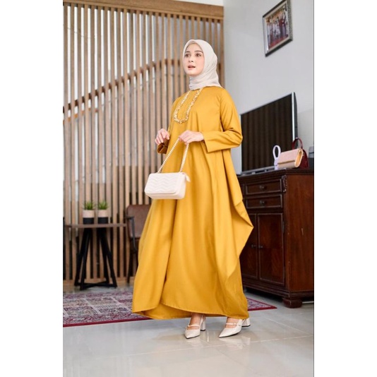 Gamis batwing kamari payet