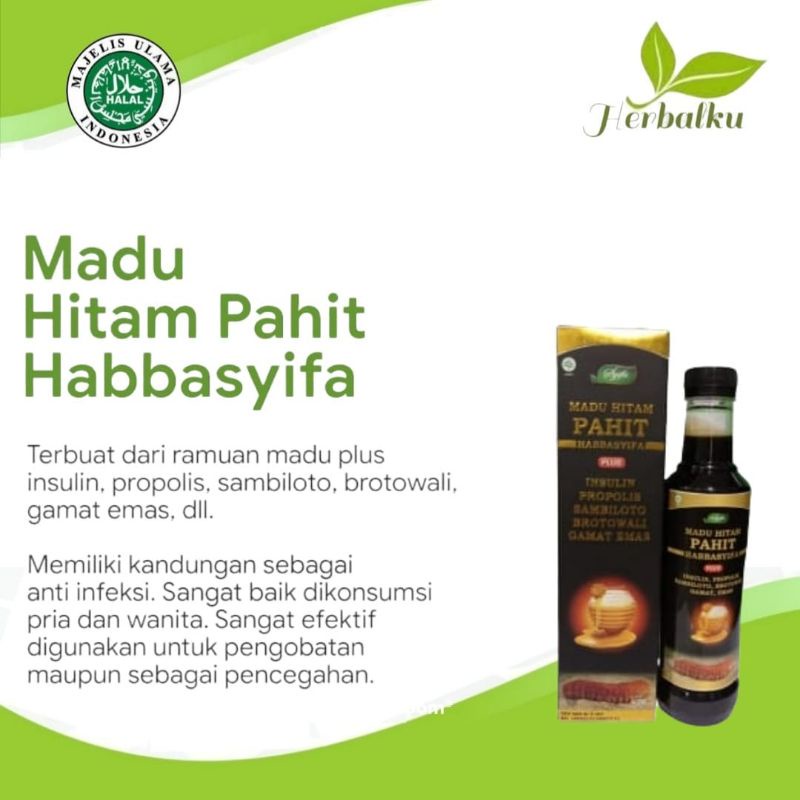 

Madu Hitam Pahit Habbasyifa