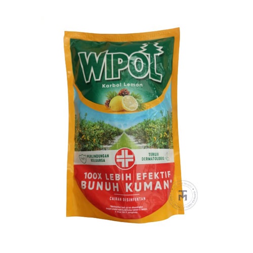 Refill Wipol 780ml Karbol Lemon
