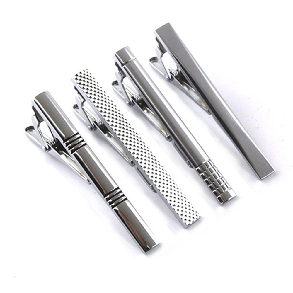 Preva Tie Clip Pin Dasi Bisnis Metal Stylish