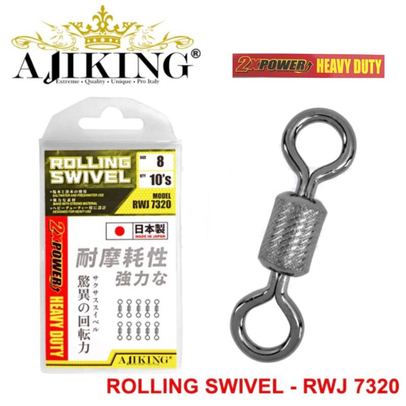 Ajiking Rolling swivel rwj 7320 salt water game