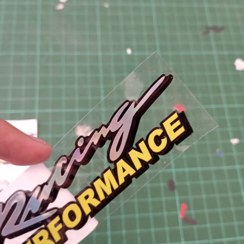 Stiker Cutting TDR Racing Performance