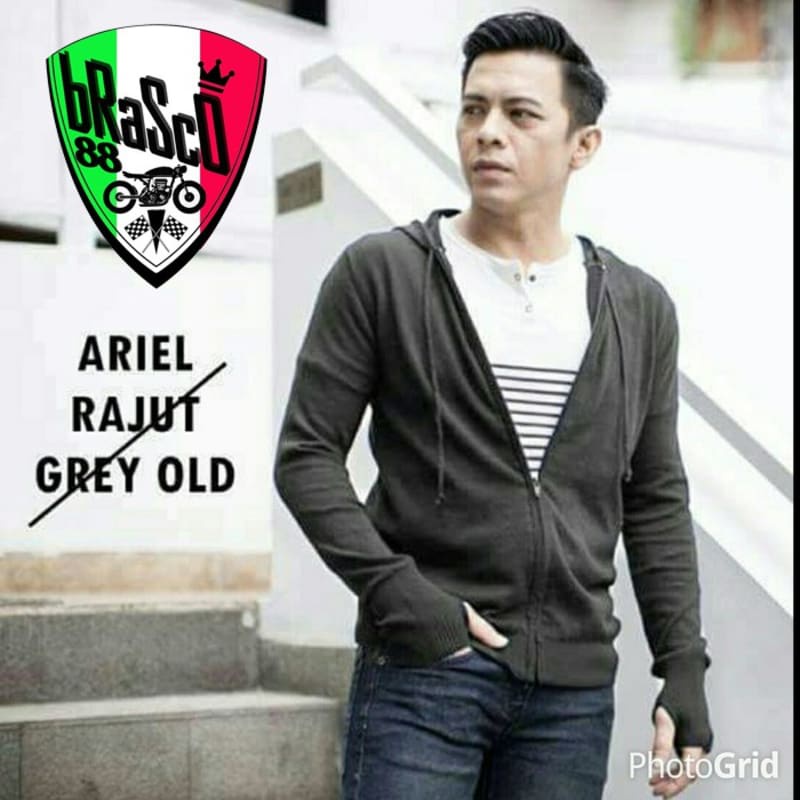 SWEATER RAJUT ARIEL NOAH GREENLIGHT ABU TUA - RAJUT GREENLIGHT - SWEATER RAJUT ARIEL - SWEATER GREEN