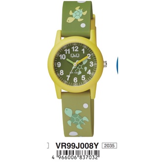 Jam Tangan Anak Colorful Motif Lucu Rubber Analog Original Q&amp;Q QNQ QQ VR99 VR99J Series