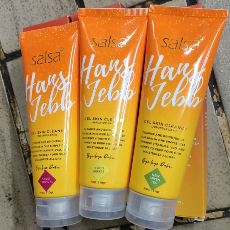 SALSA Hans Han's Jebb Gel Skin Cleaner 110gr - Peeling Perontok Daki