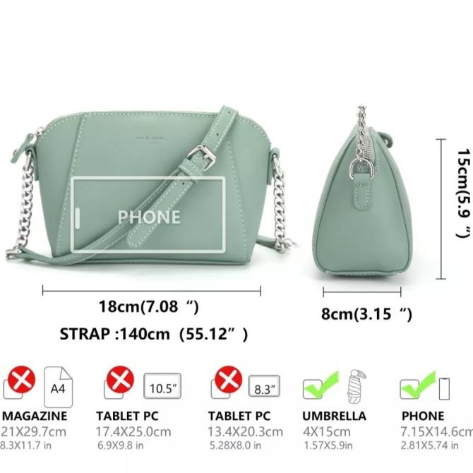 david jones tas bahu tangan selempang wanita original