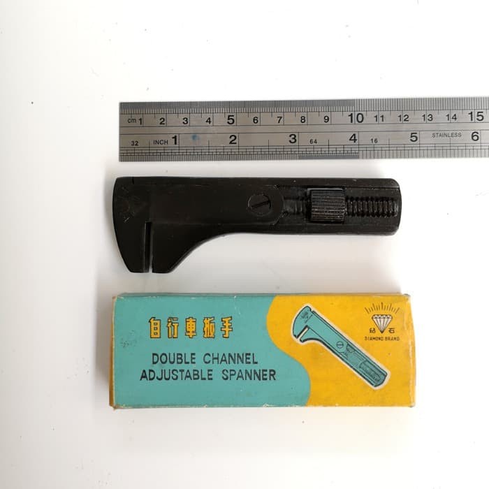 Kunci Kunci Inggris Jadul Lawas Kuno Diamond Brand Ukuran 4.5" Made In China