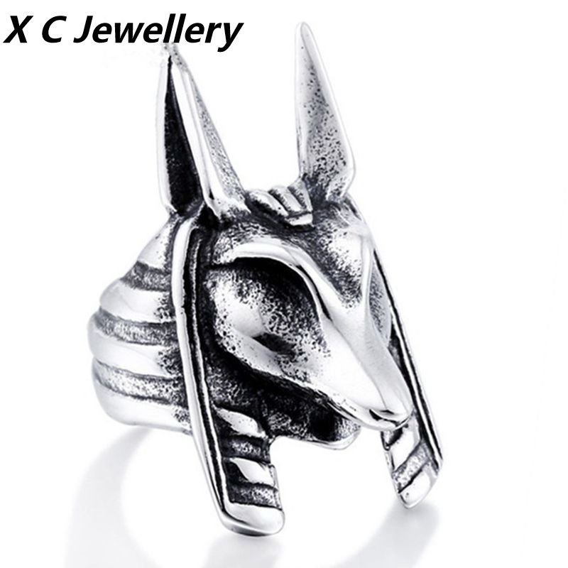 [X C Jewelry] Hip Hop Rock Pria Fashion Cincin Tengkorak Aksesoris Perhiasan Pesta