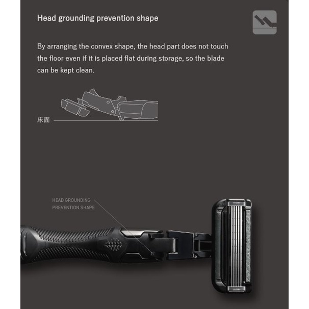 KAI Japan AUGER Alat Cukur 5 Mata Pisau dengan Variable Angle Mekanik