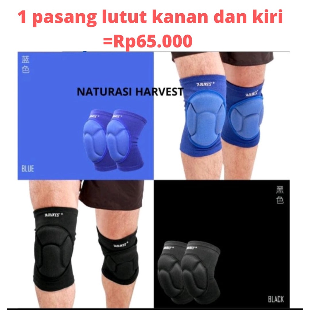 Pelindung Lutut dan pelindung ankle kaki  AOLIKES ankle support and knee protector