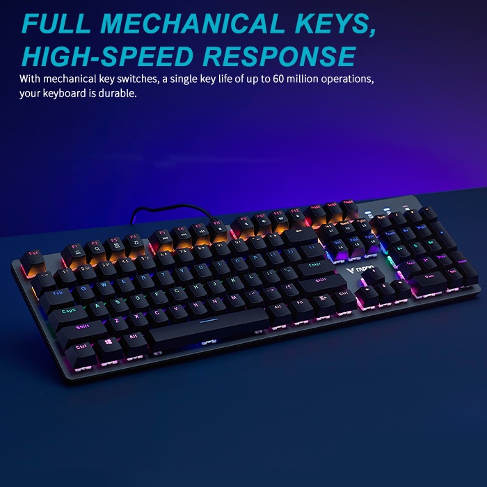 RAPOO GAMING VPRO V500SE MECHANICAL GAMING KEYBOARD