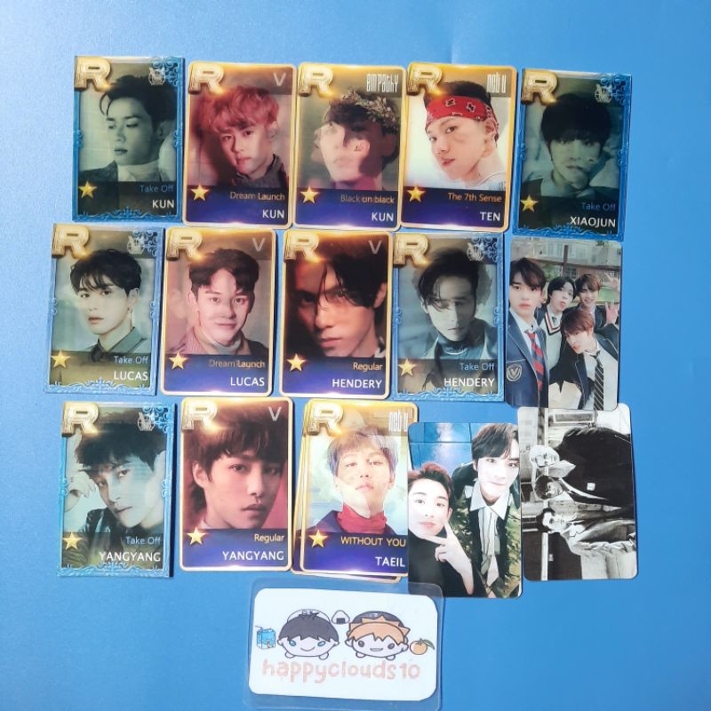 [READY STOCK] WAYV LENTICULAR PHOTOCARD TAKE OFF DREAM LAUNCH
