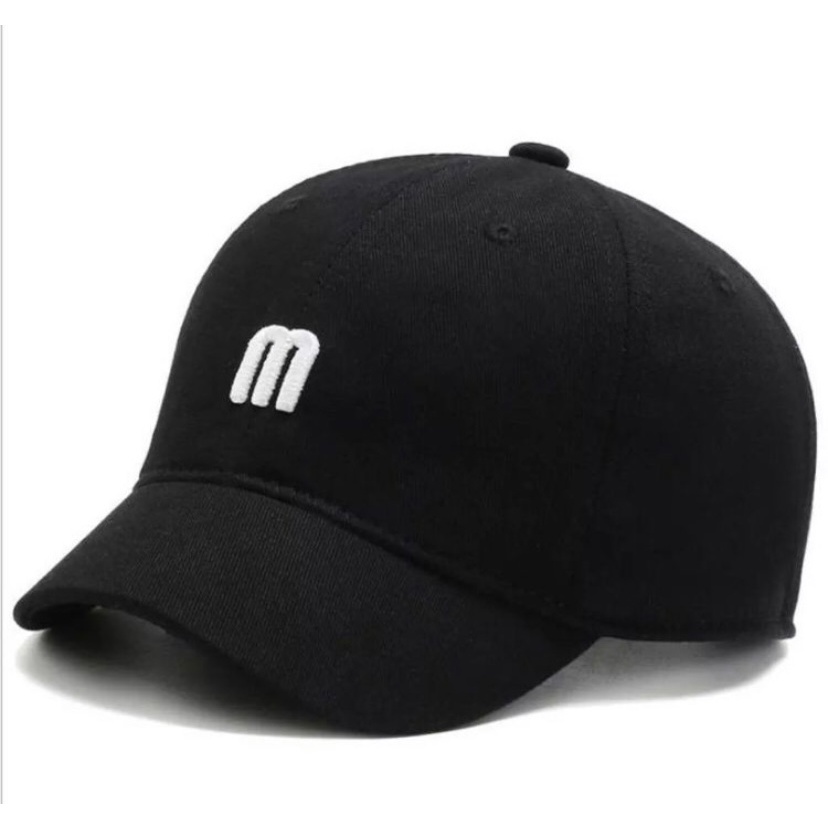 COD Baseball cap : &quot;M&quot; DUCK CAP - Topi baseball topi pria topi wanita SHORT BRIM CAP