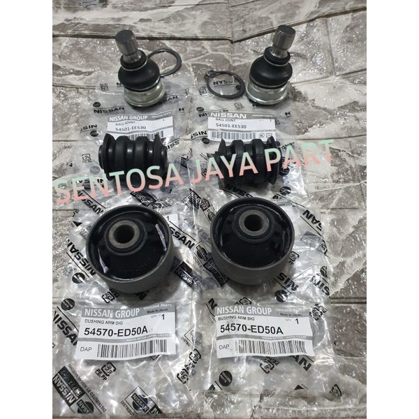 BUSHING LOW ARM + BALL JOINT LIVINA EVALIA LATIO 6PC