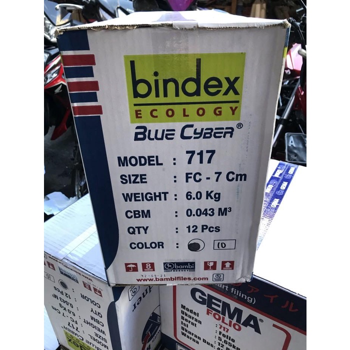 

odner bindex folio kwitansi 717 777 bambi/ ecology blue cyber