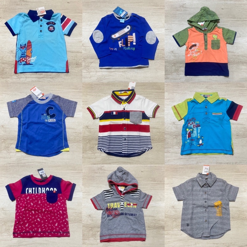 (12-36 BULAN) JSP 962 KAOS HOODIE JACKET SWEATER JSP BABY ORIGINAL JSP 962 LENGAN PENDEK PANJANG / K