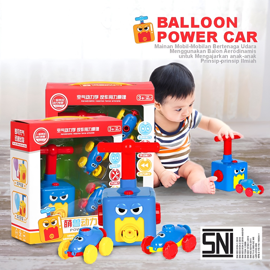 Mobil Pompa Balon | Mainan Anak Laki Laki Unik | Mainan Seru | Mobil Mobilan Murah | Car Toys Cowok