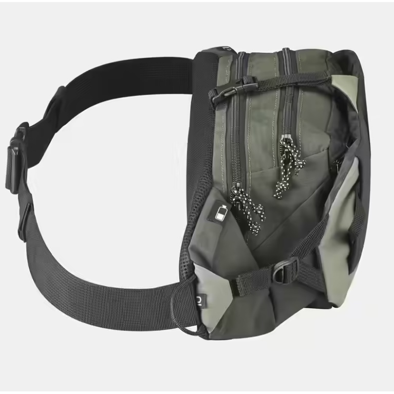 FORCLAZ Tas Pinggang 7L Travel Hiking Bum Bag Banyak Ruang