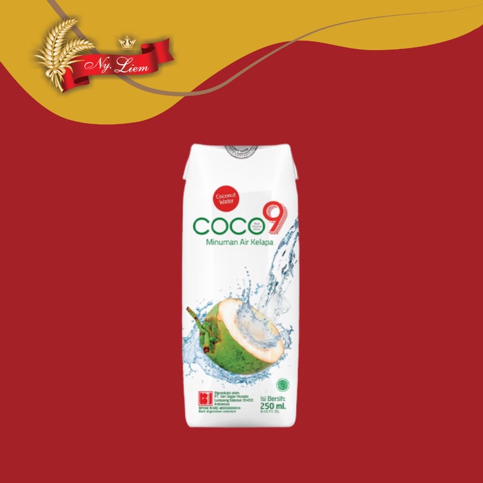 COCO 9 Coconut Water / Minuman Air Kelapa 250 mL