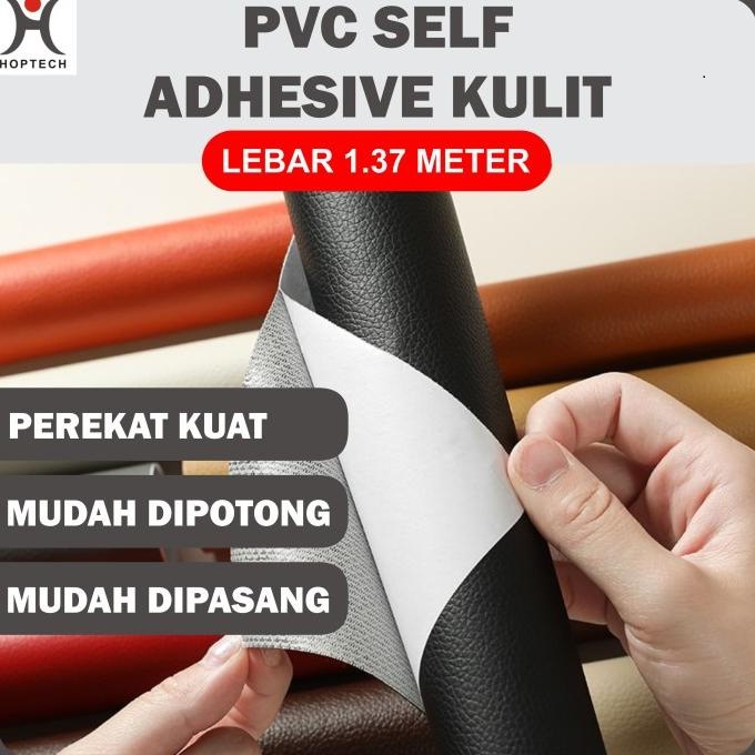 Sticker Stiker leather bahan kulit berkualitas import untuk sofa Jok Mobil dan Furniture lainya Berp