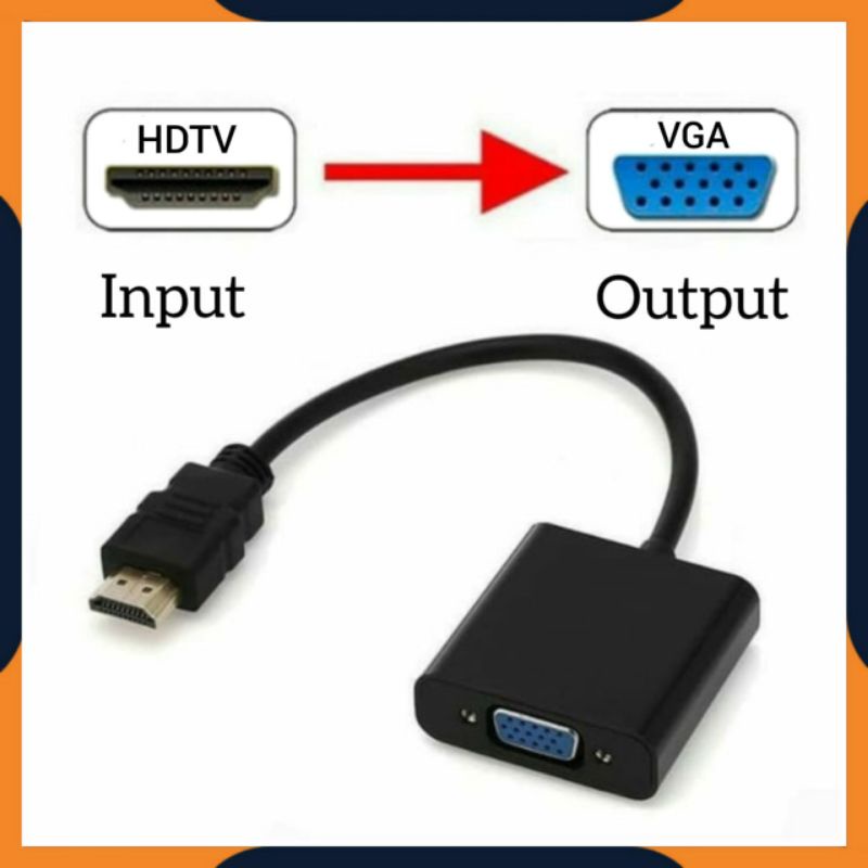 [COD] KABEL VGA MALE TO MALE 3 METER + KABEL KONEKTOR CONVERTER HDTV MALE TO VGA FEMALE / DARI LAPTOP KE PROYEKTOR INFOKUS