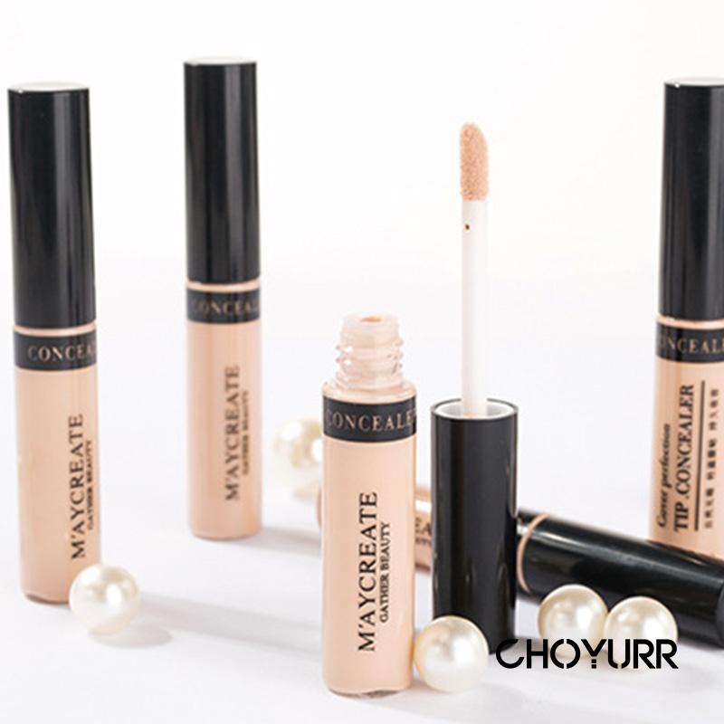 【COD】Cream Concealer Waterproof Full Cover Pores Dark Circles Oil-control Concealer Natural Color Lightweight Fit-CH