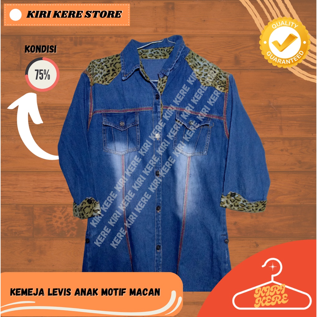 kemeja levis anak preloved