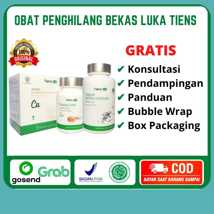 PRODUK TIENS OBAT PENGHILANG MENGHILANGKAN BEKAS LUKA